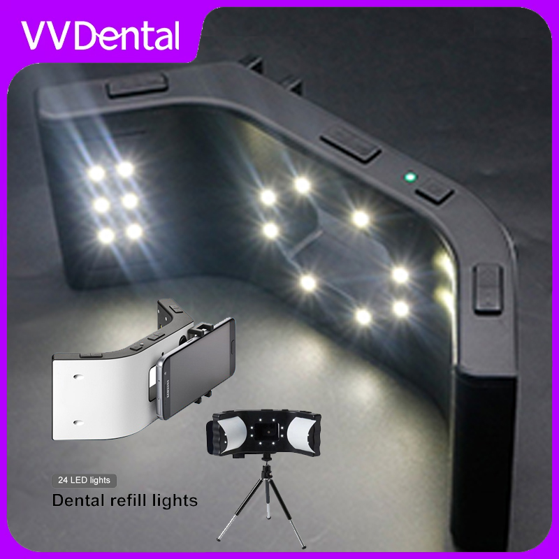 Photography Dental - VVDental LED-Dentalkamera Fotografie-Oralfüllungsleuchte Foto-Makro-Intraorallicht für Zahnmedizin-Fotografieausrüstung