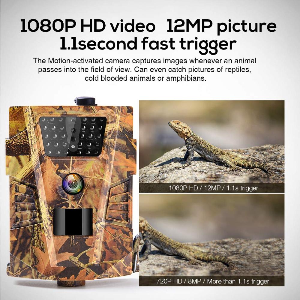 Photography Term - 12MP Wasserdichte Jagd-Wildkamera 850NM Nachtsicht HT001B