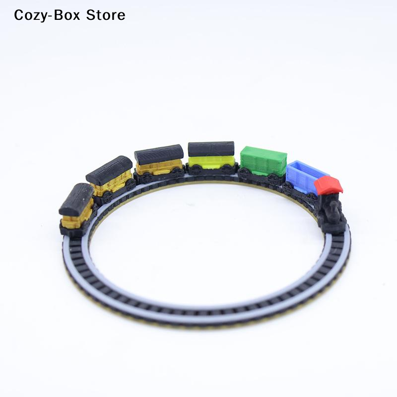 [ZY] 1 Set Mini-Eisenbahn-Set  – Photography Term Bewertung und Preis