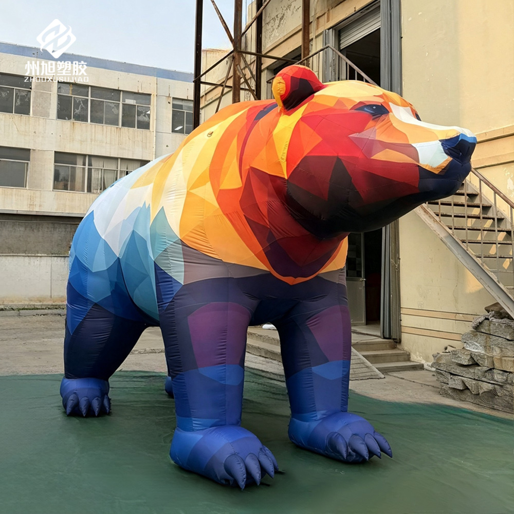 Aufblasbarer Bär, der für Auße – Photography Zoo Bewertung und Preis