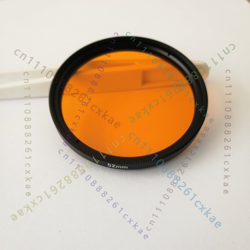 Orangefarbener optischer Glasl – Photography Black And White Bewertung und Preis