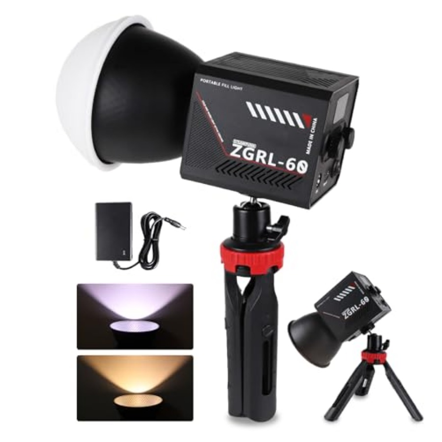 60W COB LED-Videoleuchte, trag – Photography Videos Free Bewertung und Preis