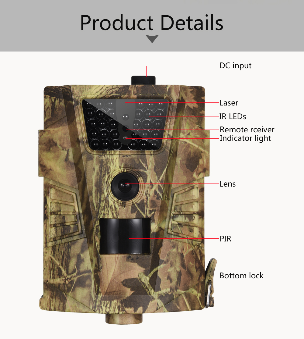 12MP Wasserdichte Jagd-Wildkam – Photography Term Bewertung und Preis