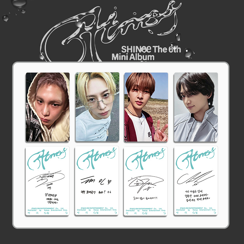 4 Stück/Set Idol SHINEE Neues  – Photography Portfolio Bewertung und Preis