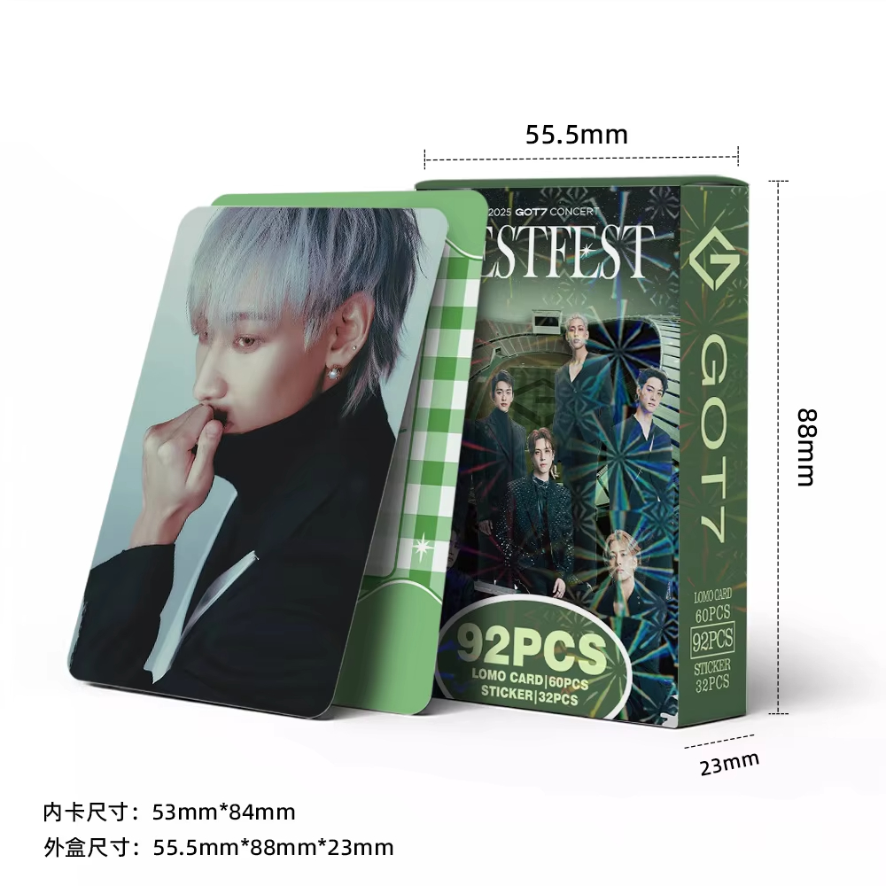 92 Teile/satz GOT7 Idol Boy Ne – Photography Portfolio Bewertung und Preis