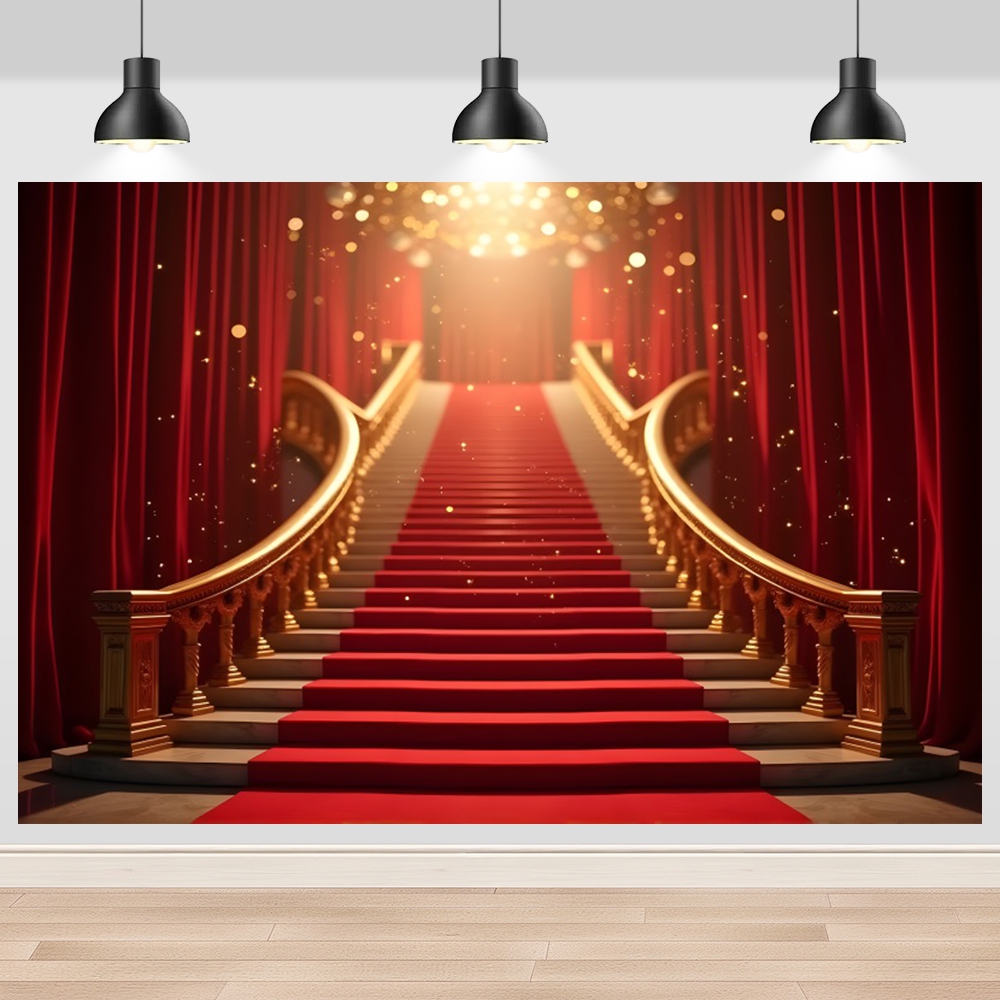 Roter Teppich Treppenhaus-Hint – Photography Award Bewertung und Preis
