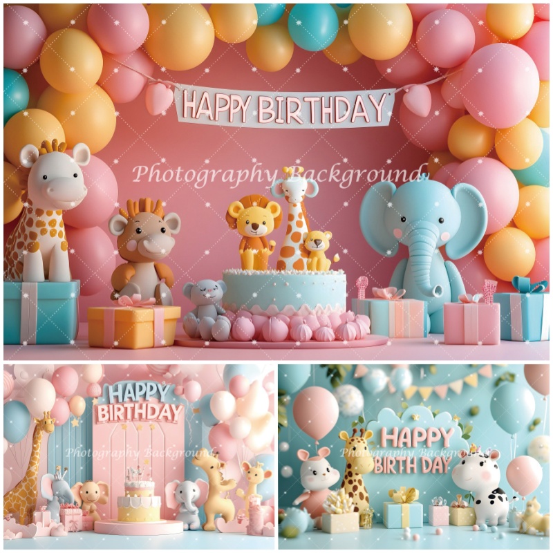Dschungeltiere Happy Birthday  – Photography Zoo Bewertung und Preis