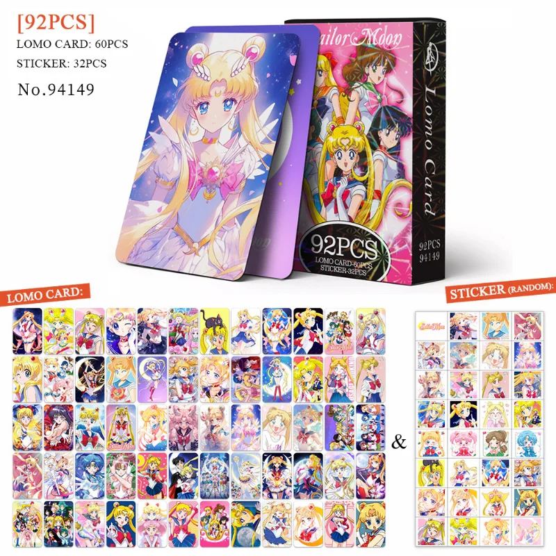 92 Stück Sailor Moon Neue Lomo – Photography Portfolio Bewertung und Preis