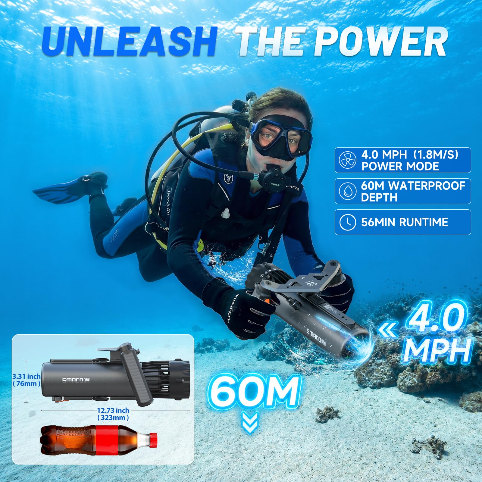 SMACO Unterwasserscooter, Dopp – Photography Videos Free Bewertung und Preis