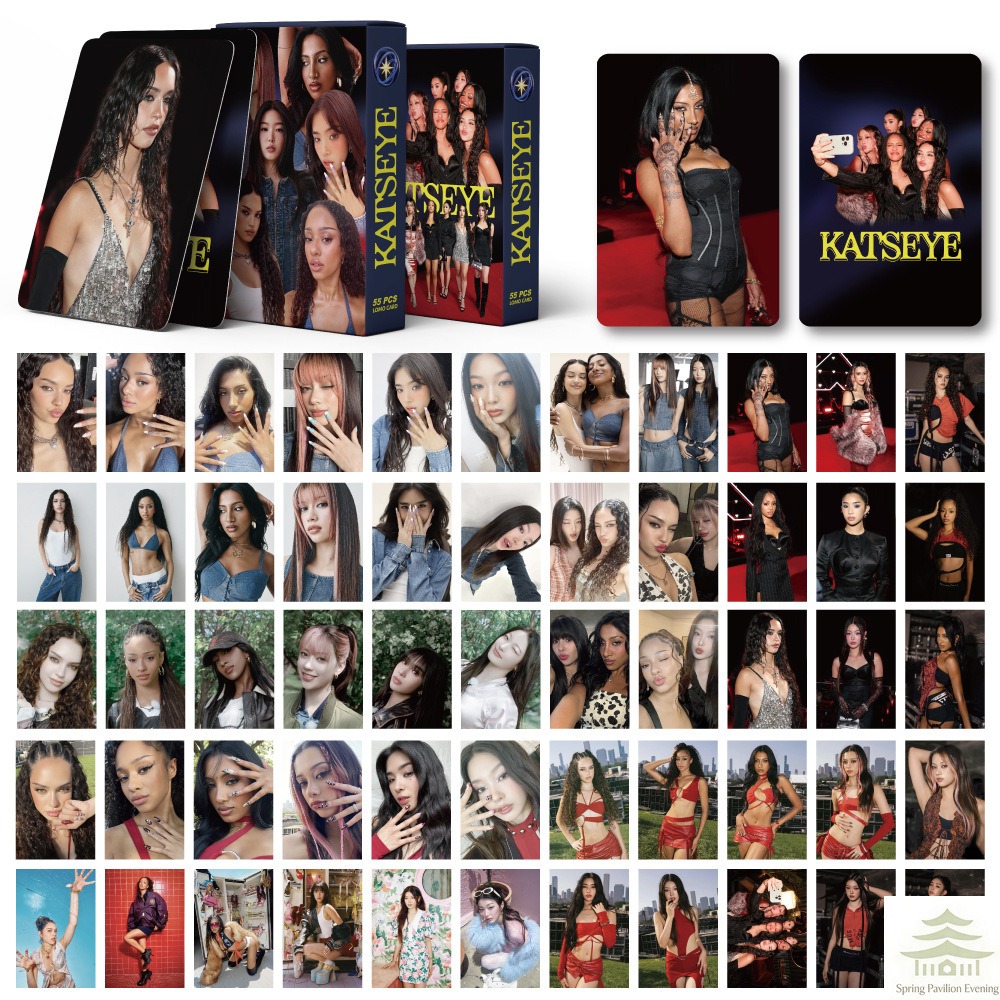 55 Stück/Set Kpop Idol KATSEYE – Photography Portfolio Bewertung und Preis